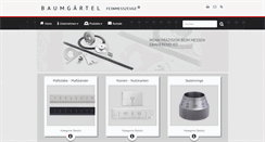 Desktop Screenshot of baumgaertel-feinmesszeuge.de